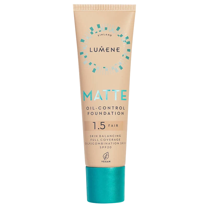 Lumene Matte Oil-Control Foundation SPF 20, 30 ml  1,5 Fair Lumene