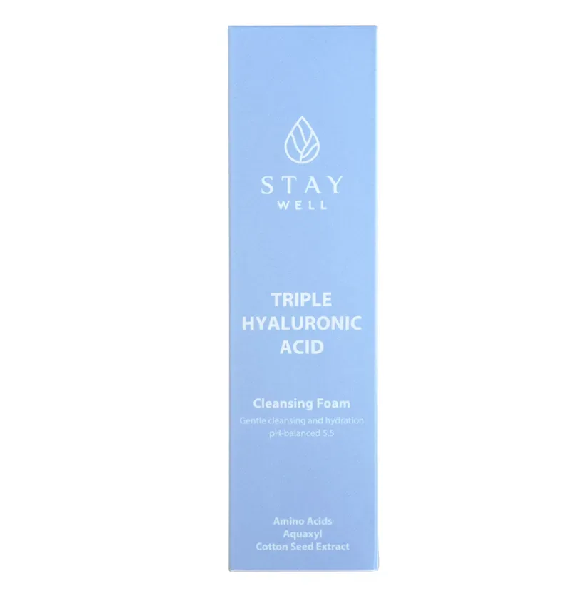 Stay Well Triple Hyaluronic Acid Cleansing Foam 130 ml Stay Well