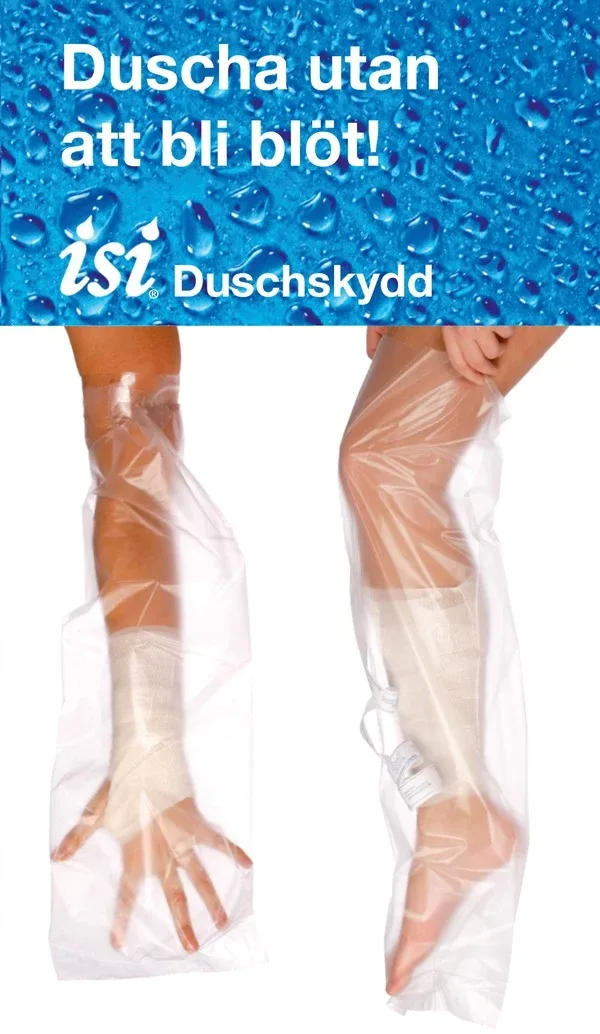ISI bad- och duschskydd 5 st,  Stl 3 (M) Isi