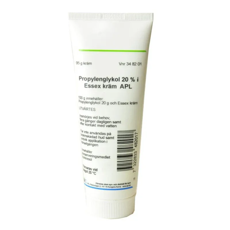 Propylenglykol i Essex kräm APL 20% 95 g Apl