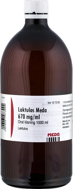 Laktulos Meda oral lösning 670mg/ml 1000 ml Laktulos
