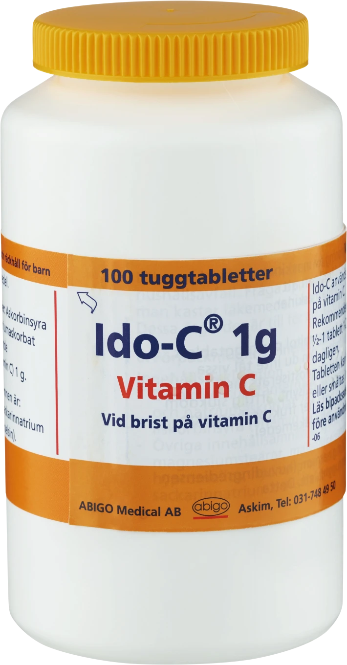 Ido-C tuggtablett 1 g 100 st Ido-C