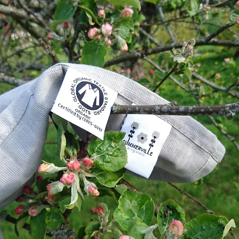 Summerville Organic Muslin 2-pack Grå Summerville Organic