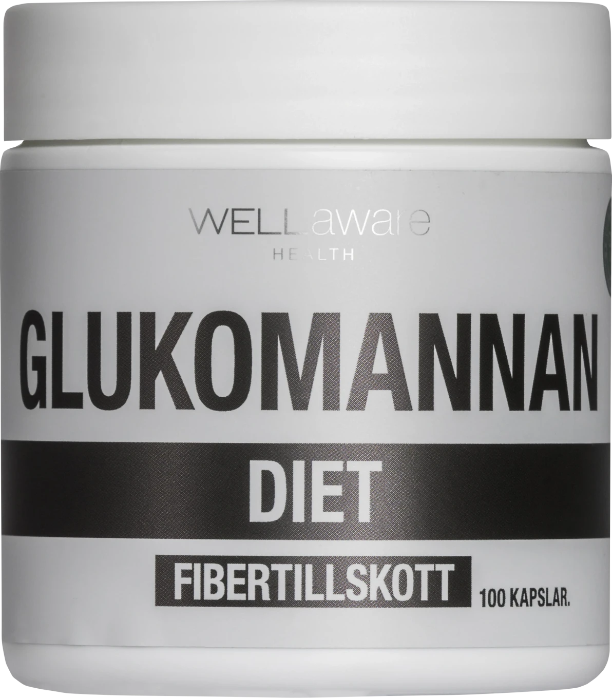 WellAware Health Glukomannan 100 kapslar WellAware