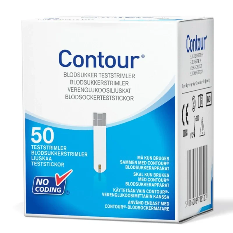 Contour Teststickor 50 st Contour
