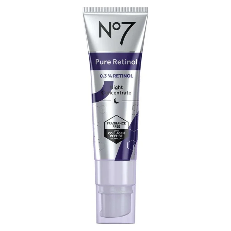 No7 Pure Retinol 0.3% Night Concentrate 30 ml No7