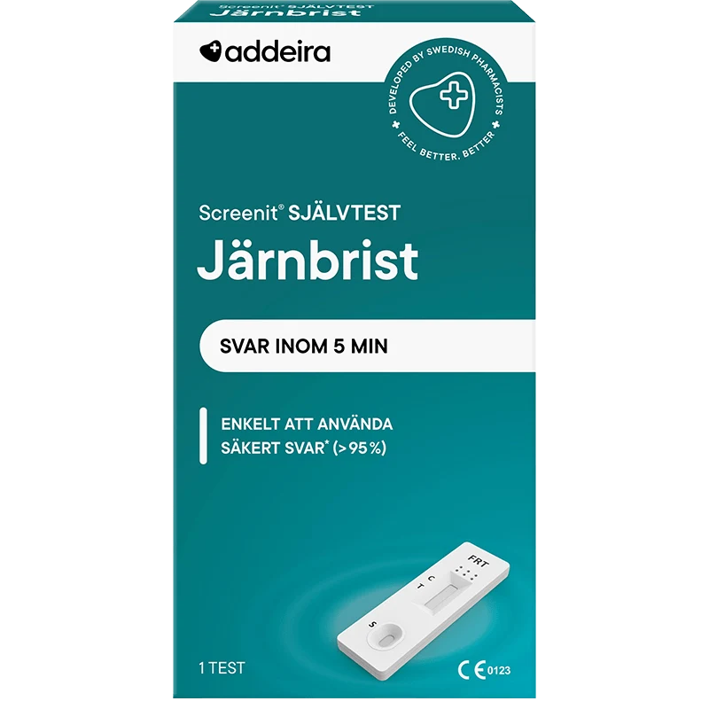 Addeira Screenit självtest Järn 1st Addeira