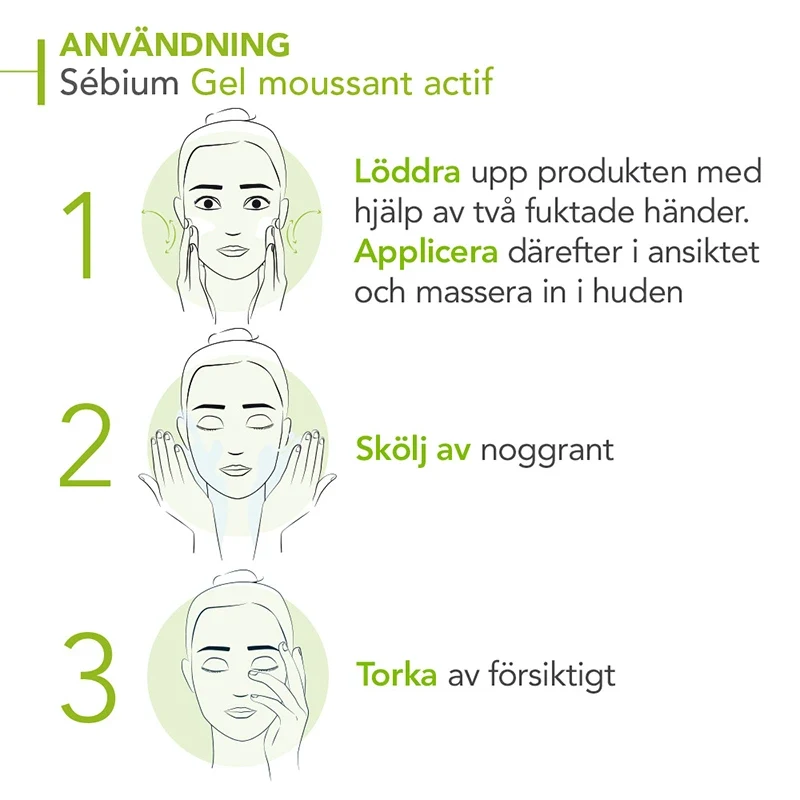 Bioderma Sebium Gel Moussant Actif 200 ml Bioderma