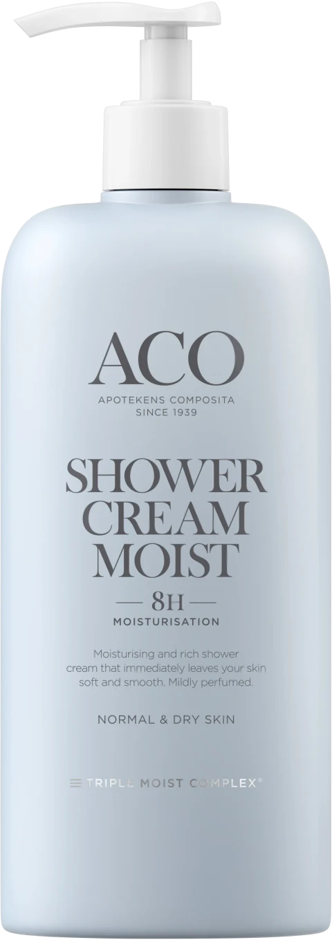 ACO Shower Cream Moist parfymerad 400 ml ACO