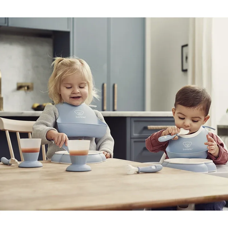 BabyBjörn Middagsset Blekblå BabyBjörn