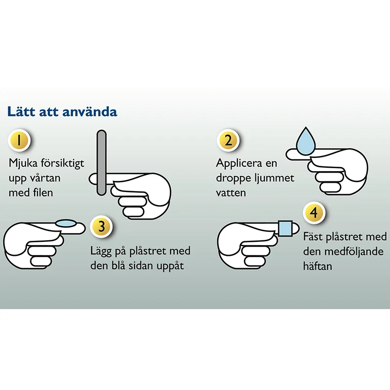 Trans-Ver-Sal 6 mm medicinskt plåster 20 st Trans-ver-sal