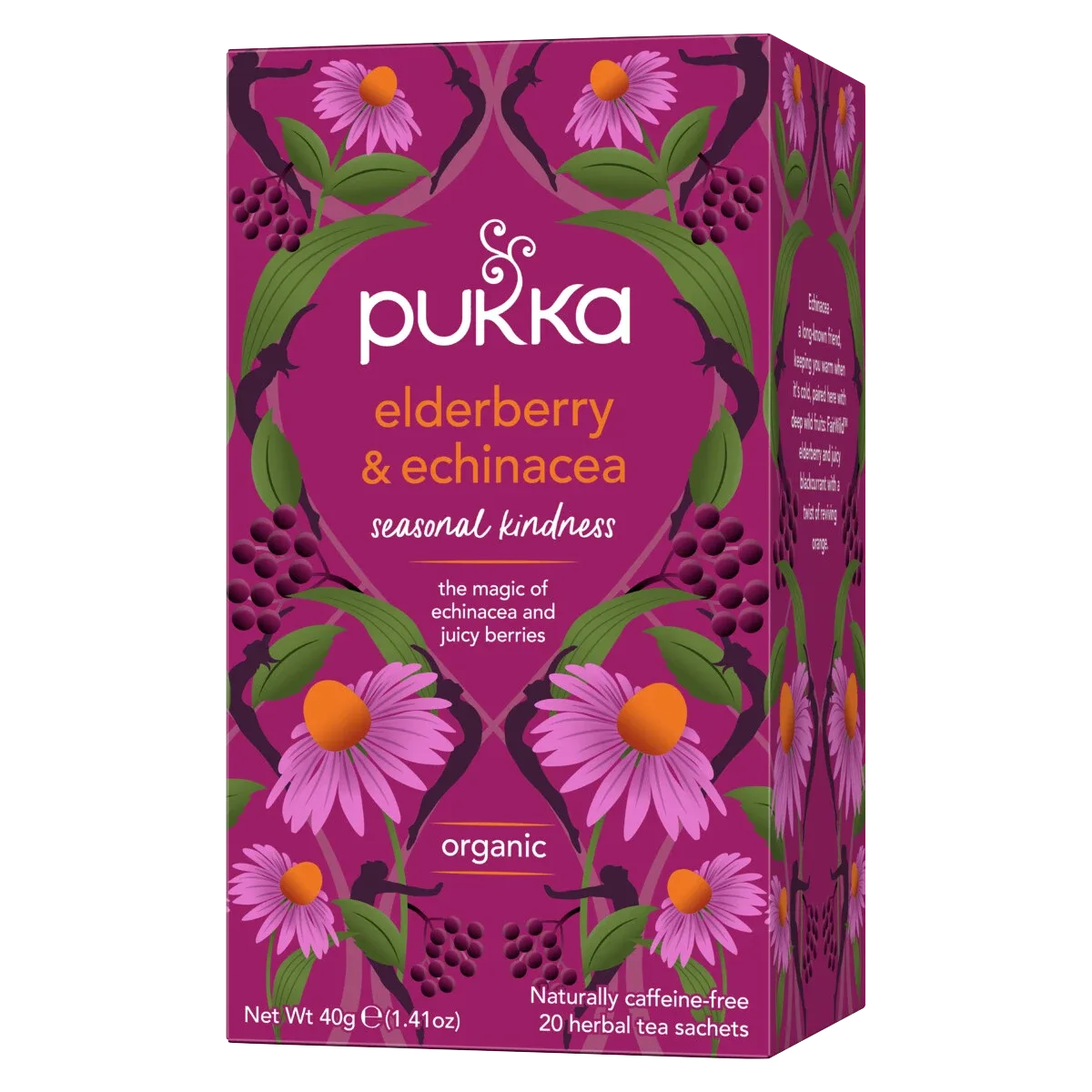 Pukka Fruktte Elderberry & Echinacea 20-pack Pukka