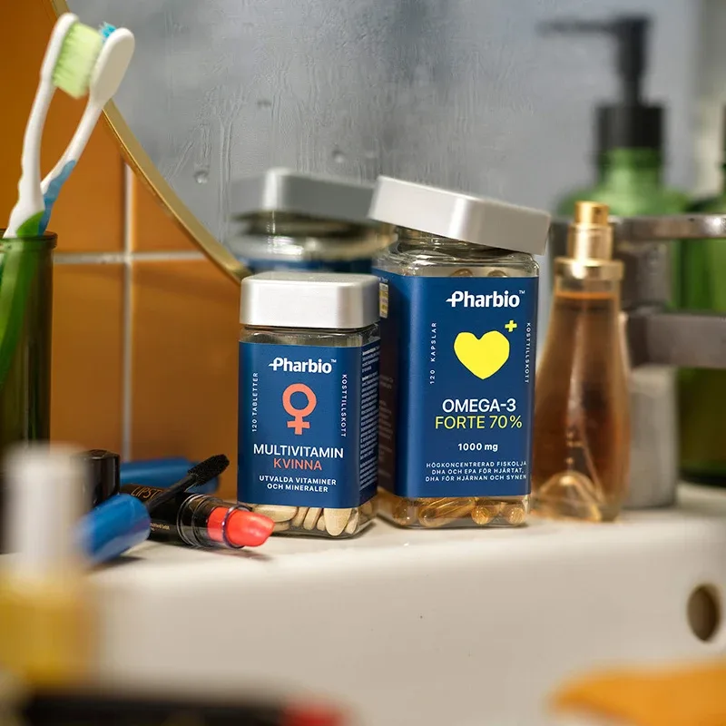 Pharbio Multivitamin Kvinna 120 st Pharbio