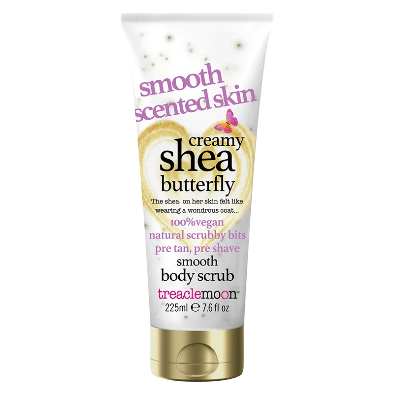 TreacleMoon Creamy Shea Butterfly Body Scrub 225ml TreacleMoon
