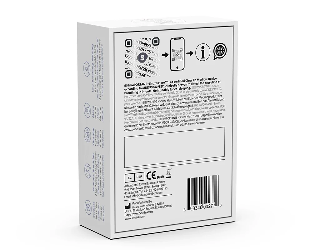 Snuza Hero MD Andningslarm Snuza