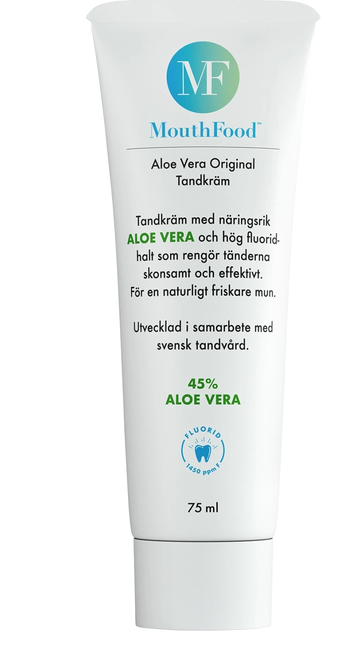 MouthFood Aloe Vera Tandkräm 75 ml MouthFood