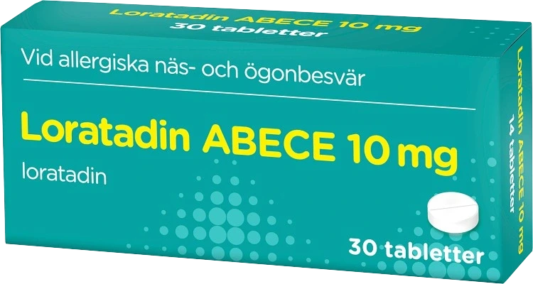 Loratadin ABECE Tablett 10 mg 30 st ABECE