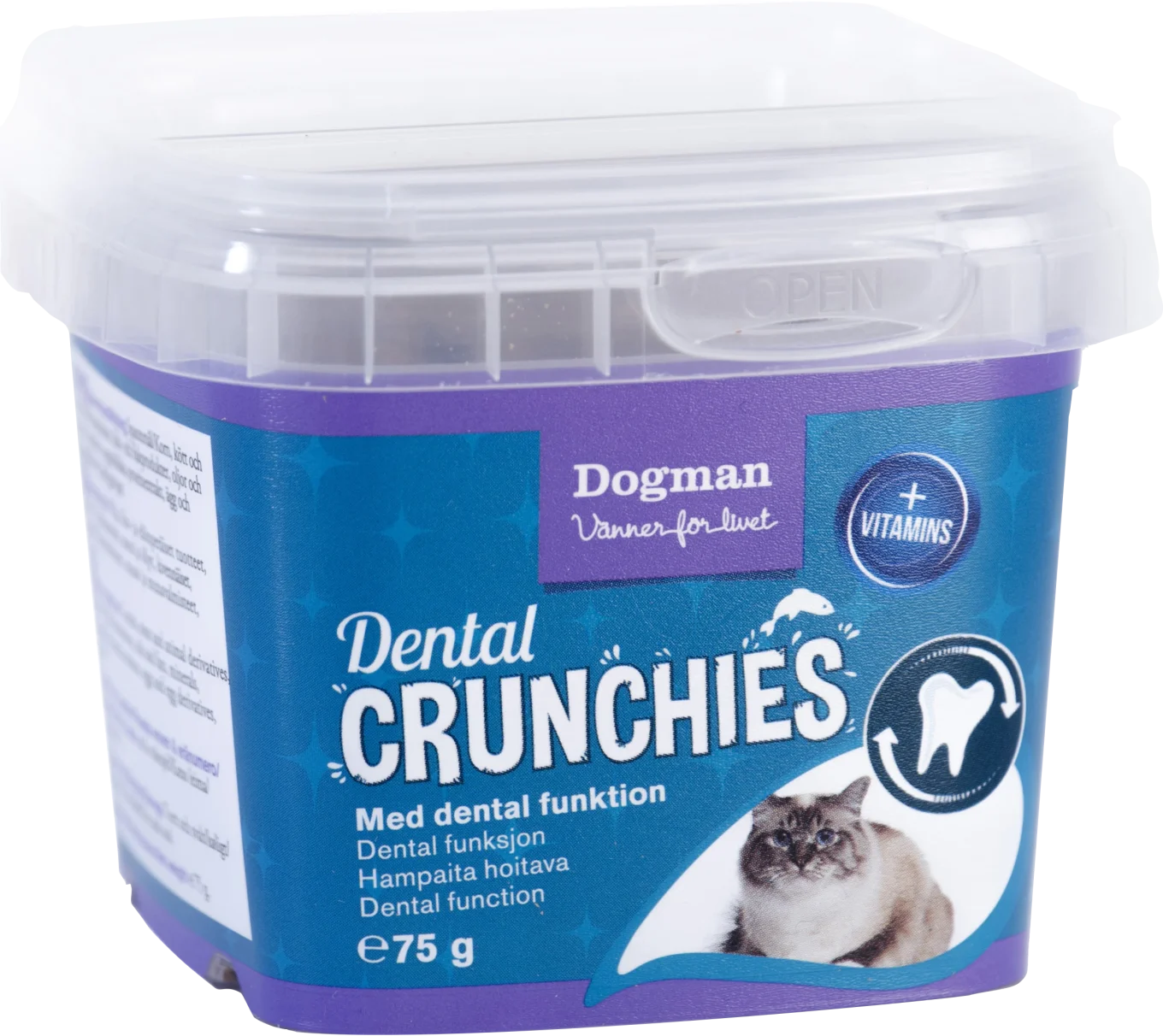 Dogman Crunchies Dental 75 g Dogman