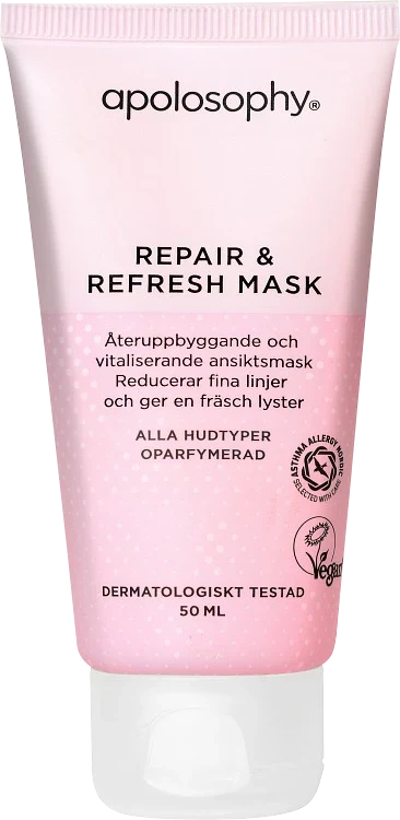 Apolosophy Face Repair & Refresh Mask Oparfymerad 50 ml Apolosophy