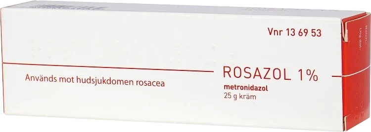 Rosazol kräm 1% 25 g Rosazol