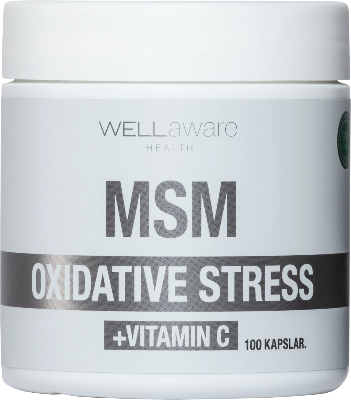 WellAware Health MSM + Vitamin C 100 kapslar WellAware
