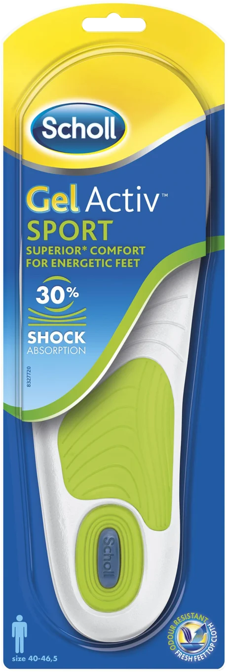 Scholl GelActiv Sport Men 1 par Scholl