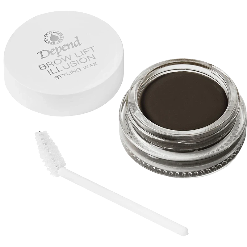 Depend Perfect Eye Brow Illusion Wax  Medium Brown Depend