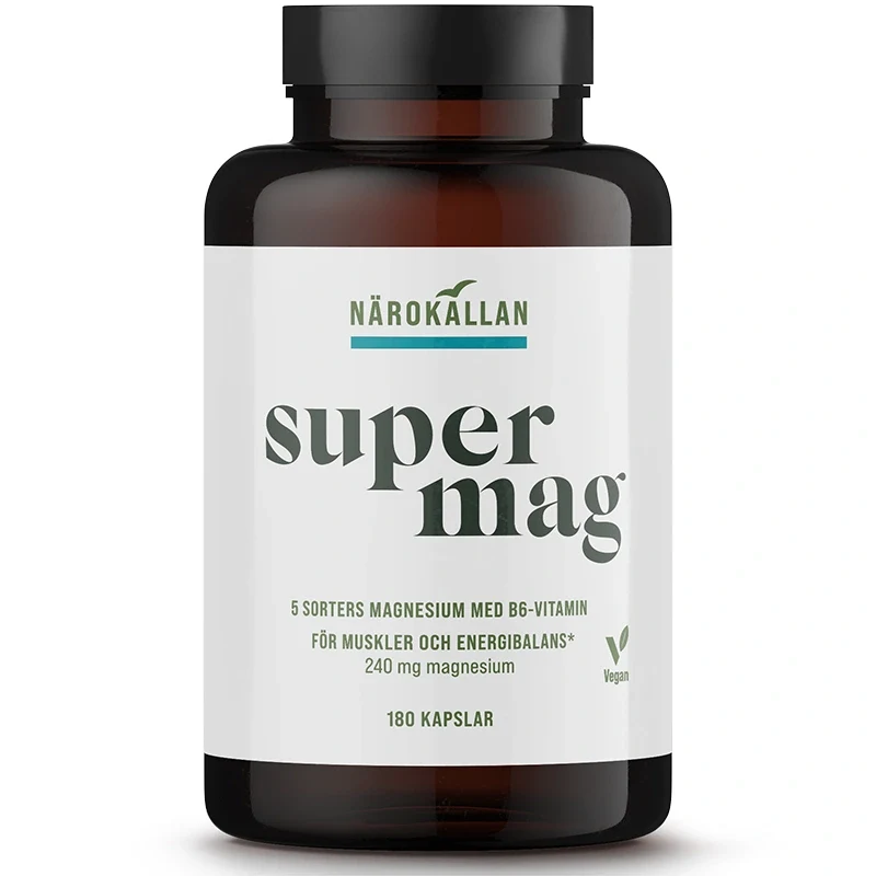 Närokällan Super Mag 180 kapslar Närokällan