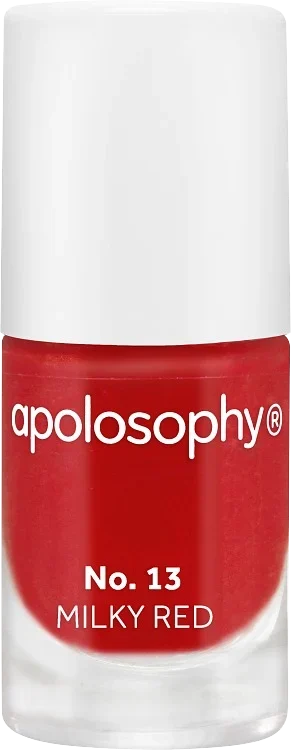 Apolosophy Nail Polish 4,5 ml Milky Red Apolosophy