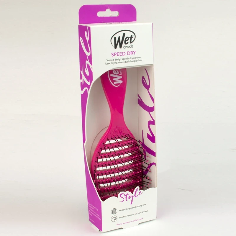 WetBrush Speed Dry Black  Pink WetBrush