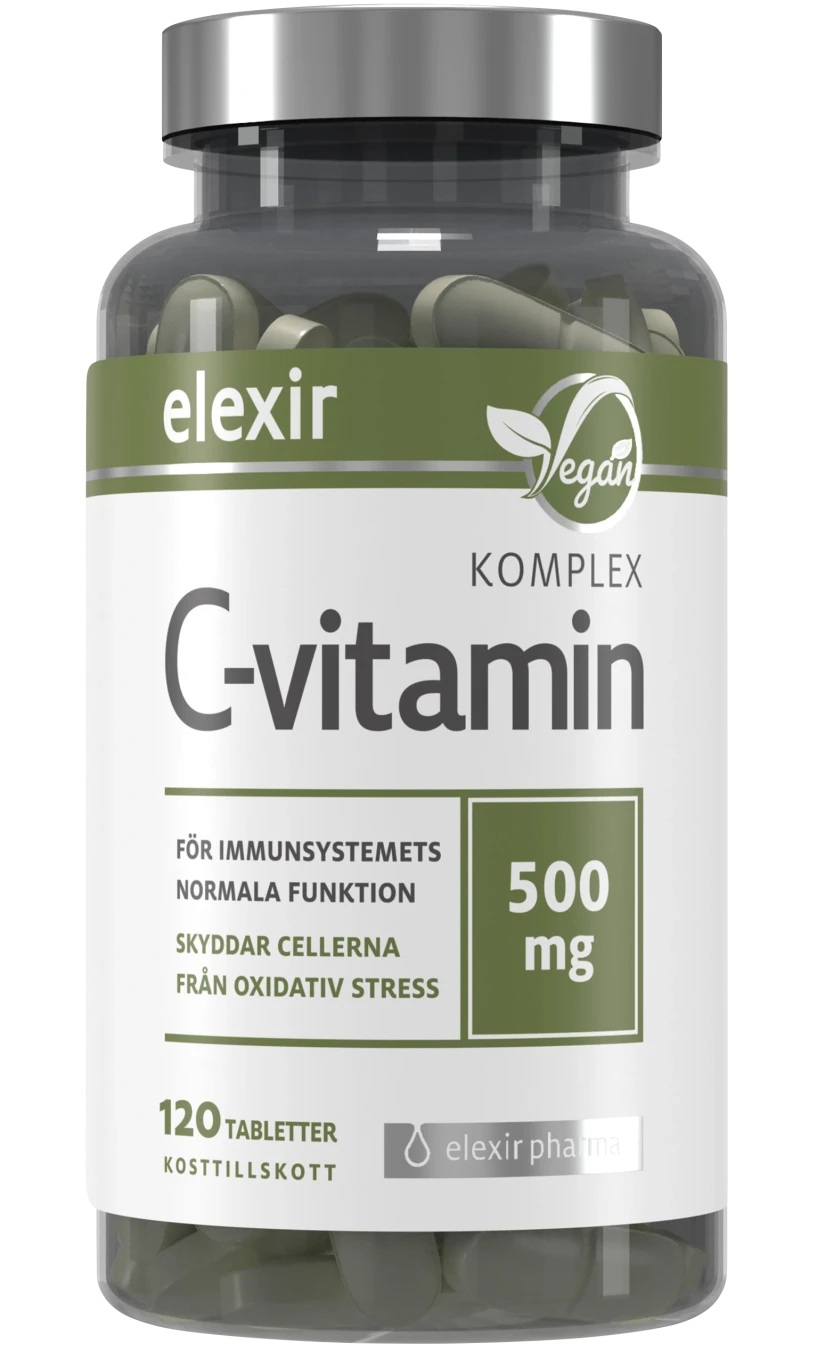 Elexir Pharma C-vitamin Komplex 120 tabletter Elexir Pharma