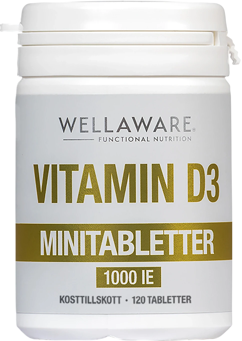 WellAware Vitamin D3 1000IE 120 minitabletter WellAware