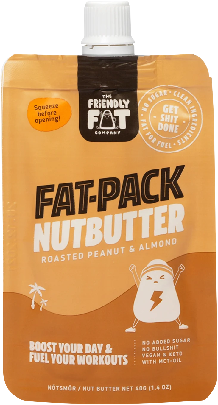 The Friendly Fat Company Fat-Pack Nutbutter 40 g The friendly fat company