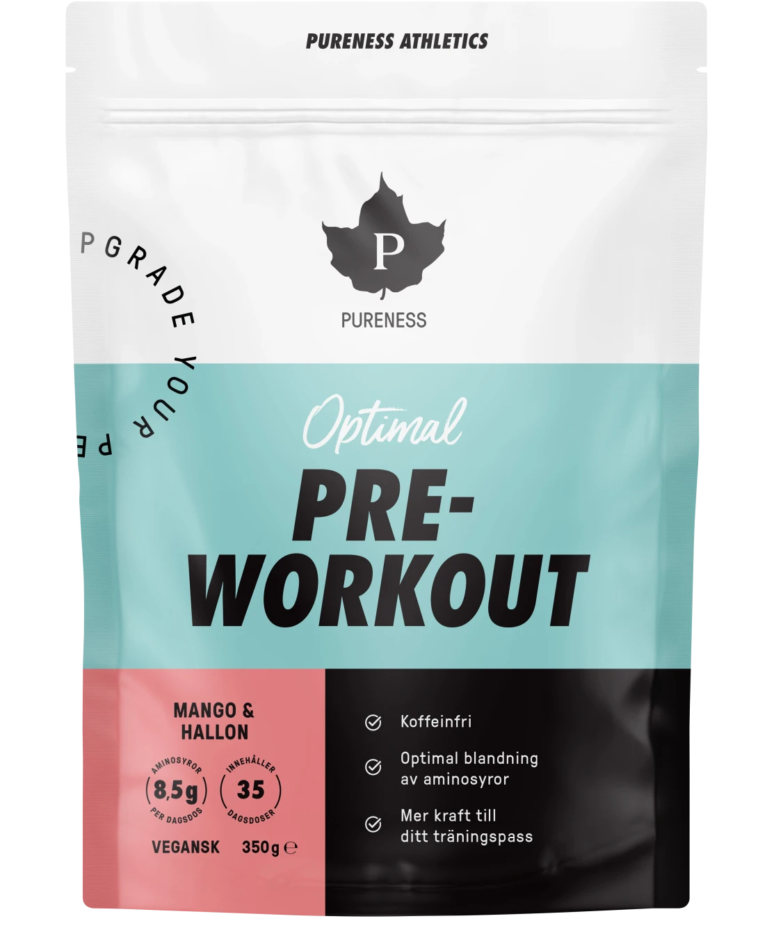 Pureness Athletics Pre-Workout Mango Hallon 350 g Pureness