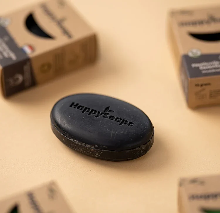 HappySoaps Facial Cleanser Charcoal and Eucalyptus 70 g HappySoaps