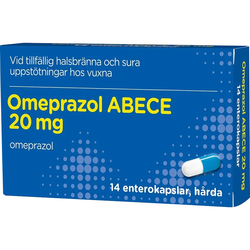 ABECE Omeprazol 20 mg 14 kapslar ABECE