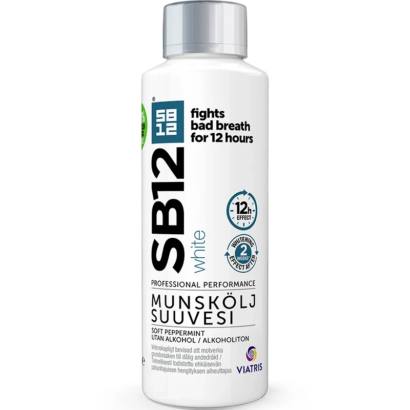 SB12 White Munskölj 500 ml SB12