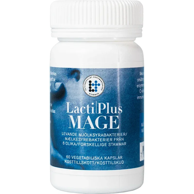 LactiPlus Mage Original 60 kapslar Lactiplus
