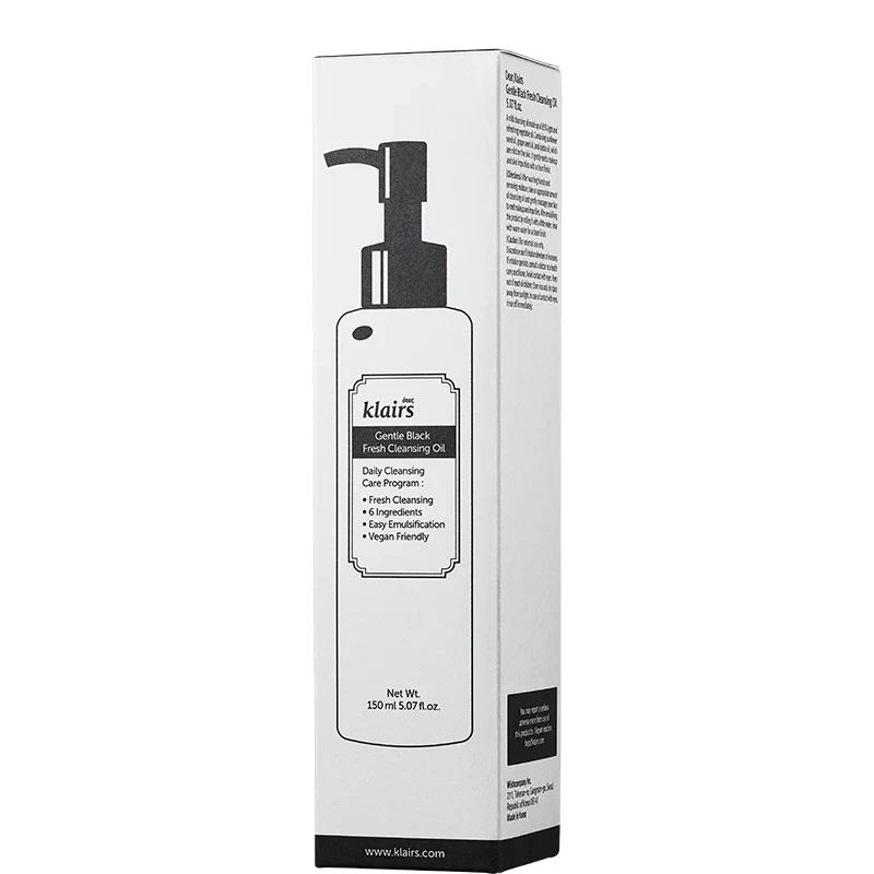 Klairs Gentle Black Fresh Cleansing Oil 150 ml Klairs