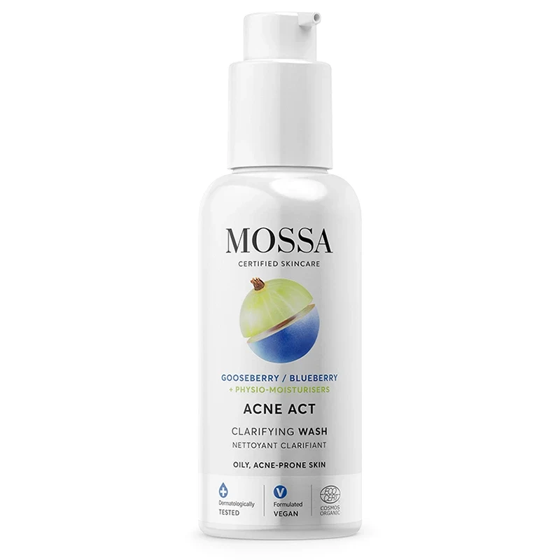 Mossa Acne Act Claryfing Wash 140 ml Mossa