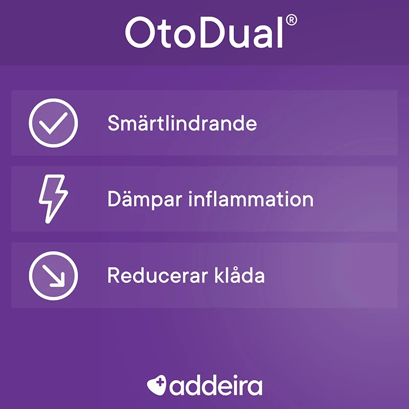 Addeira OtoDual Örondroppar 7 g Addeira