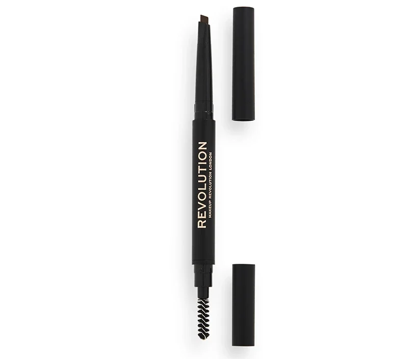 Revolution Beauty London Duo Brow Pencil 0,15 g Medium Brown Revolution Beauty London