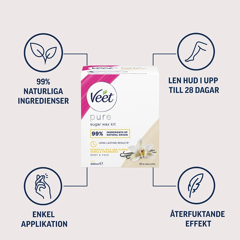 Veet Sugaring Essential Oil & Floral Vanilla 250 ml Veet