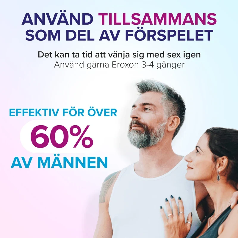 Eroxon® Potensmedel Gel endostuber 4 st eroxon