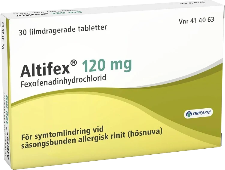 Altifex Orifarm filmdragerad tablett 120 mg 30 st Orifarm