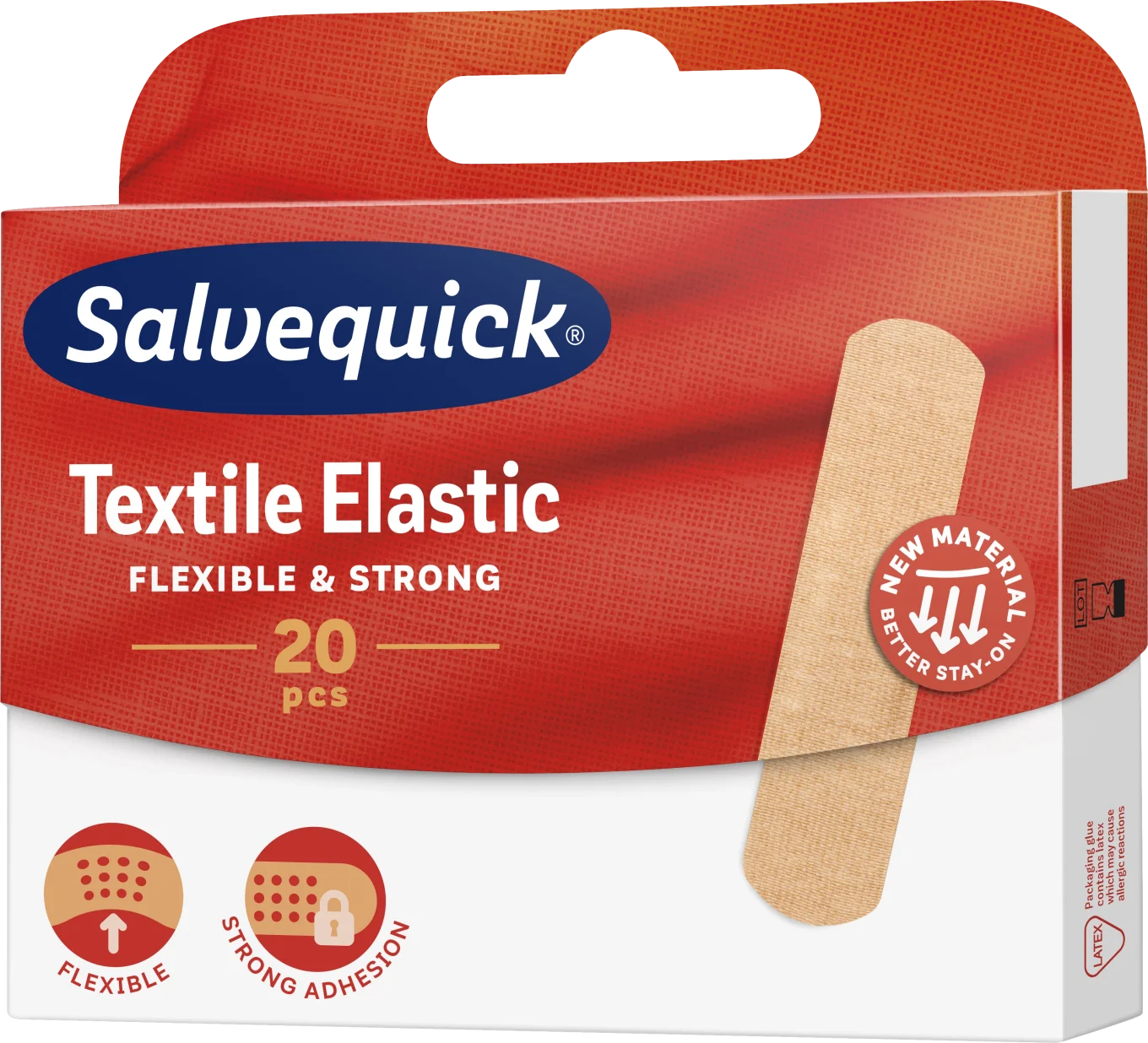 Salvequick Textile Elastic 20 st Salvequick