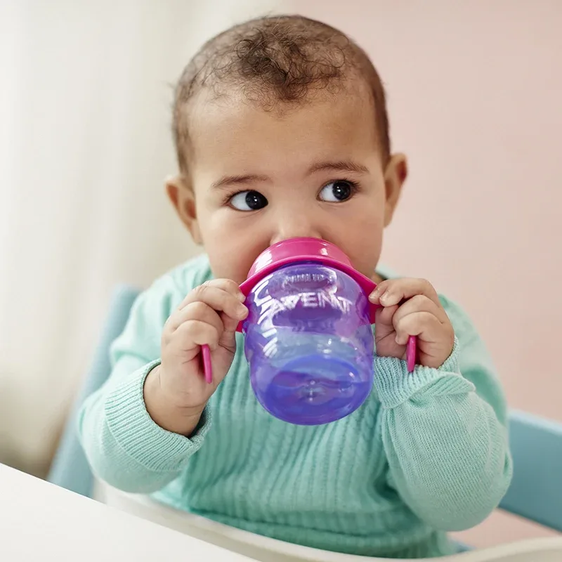 Philips Avent Easy Sip Pipmugg 6 mån+ Lila/Rosa 200 ml Philips Avent