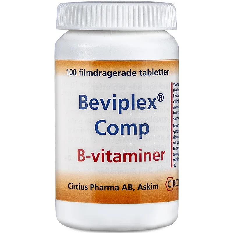 Beviplex Comp filmdragerad tablett 100 st Beviplex