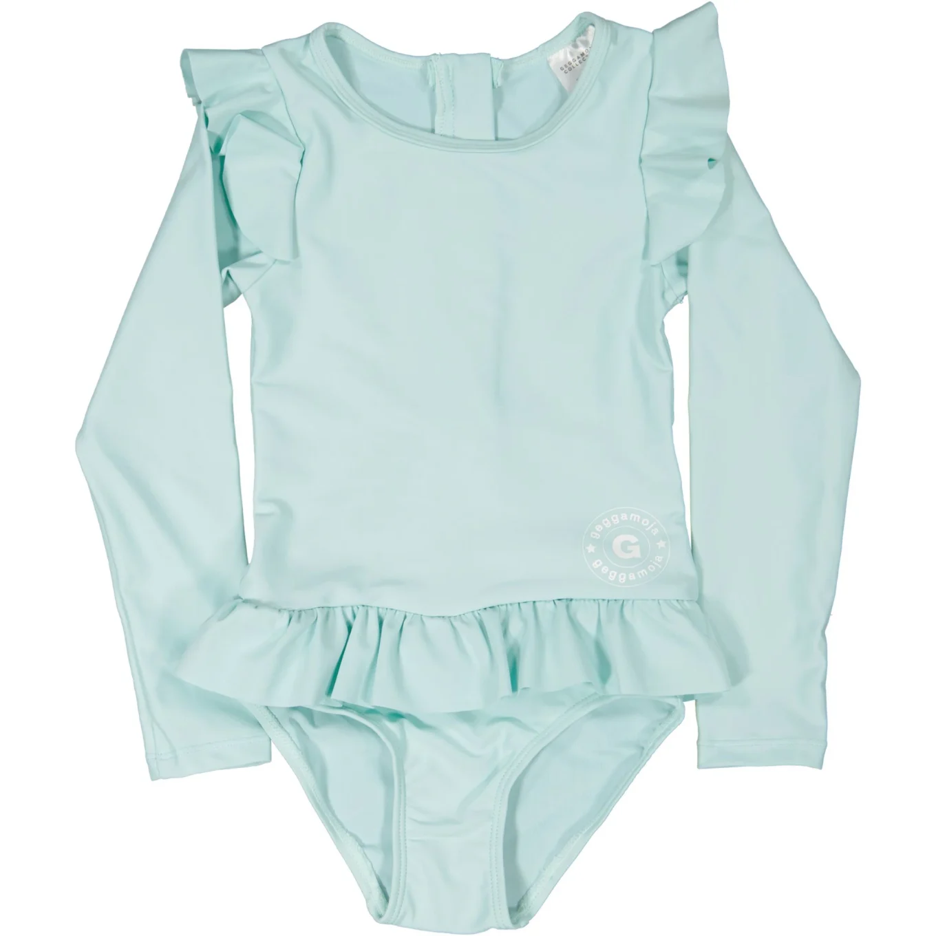 Geggamoja Långärmad UV Baddräkt 50+ Mint 74/80 Geggamoja