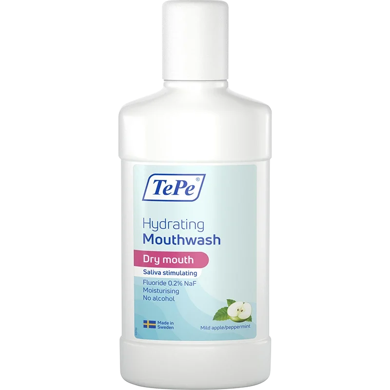 TePe Hydrating Mouth Wash Dry Mouth Mild Ap/Pep 500 ml TePe